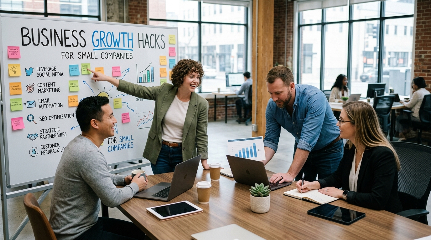 Business Growth Hacks for Small Companies