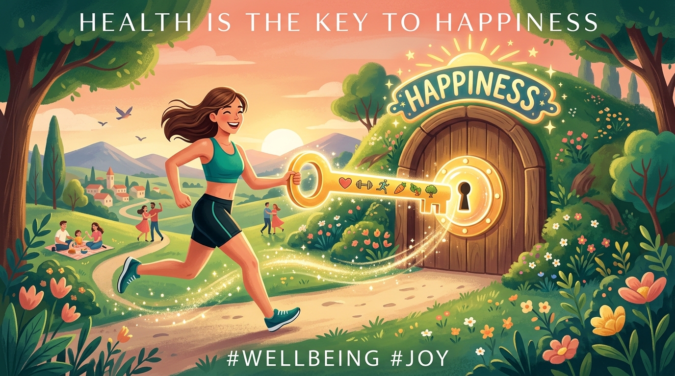 Health is the Key to Happiness